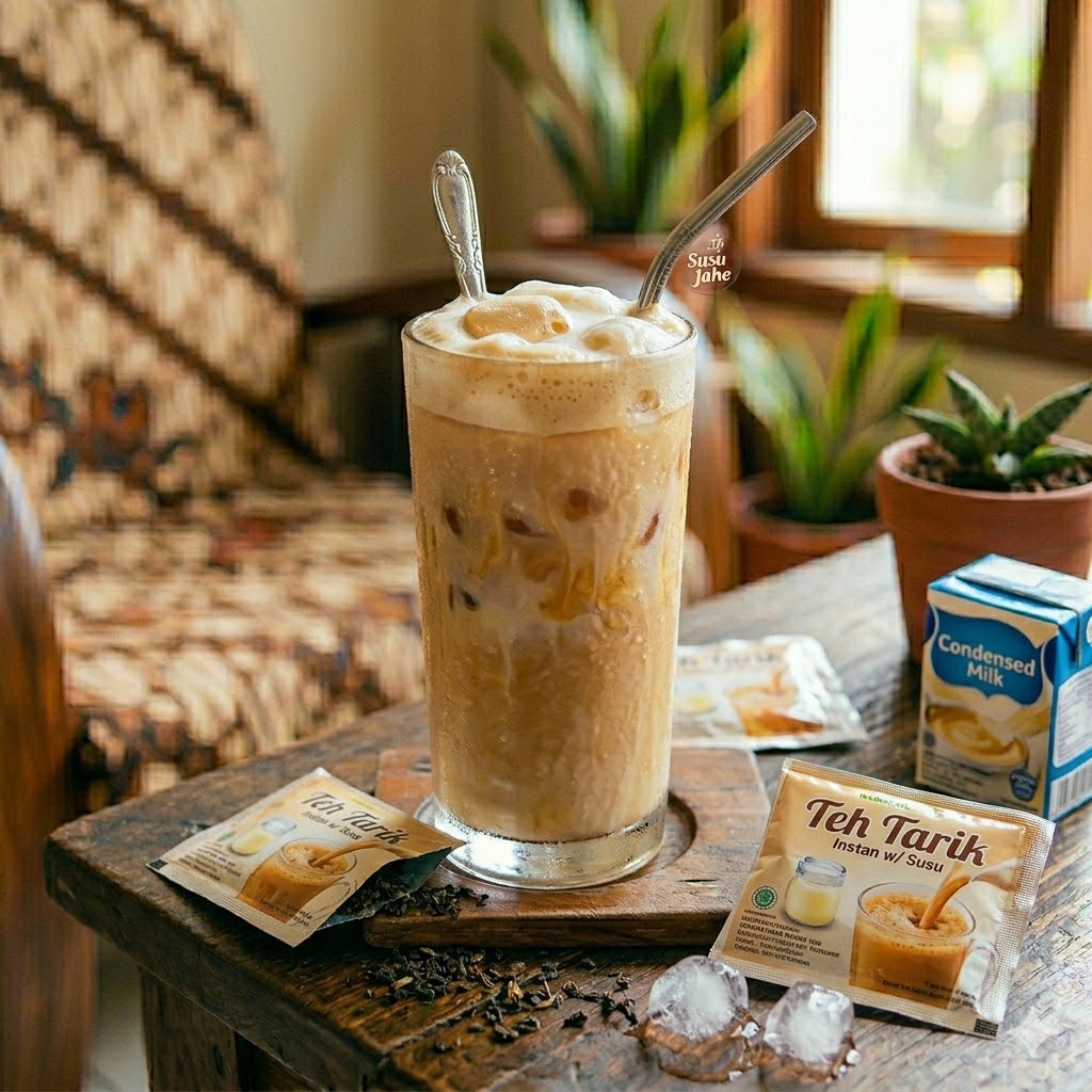 Es Teh Tarik Susu
